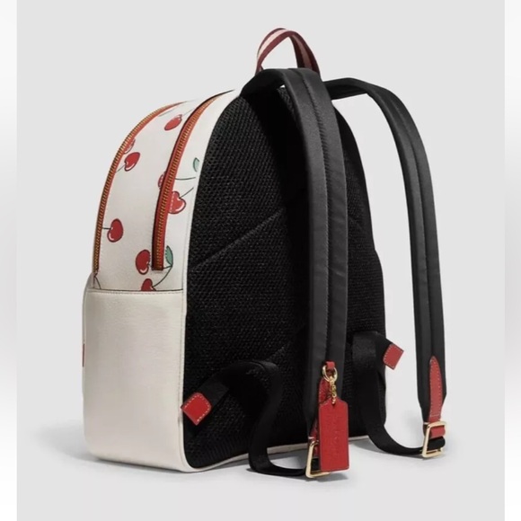 Coach heart cherries court backpack EUC - Picture 10 of 10